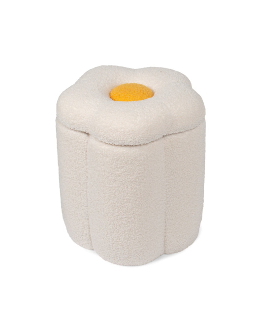Pouf de fleur + Coffre à jouets