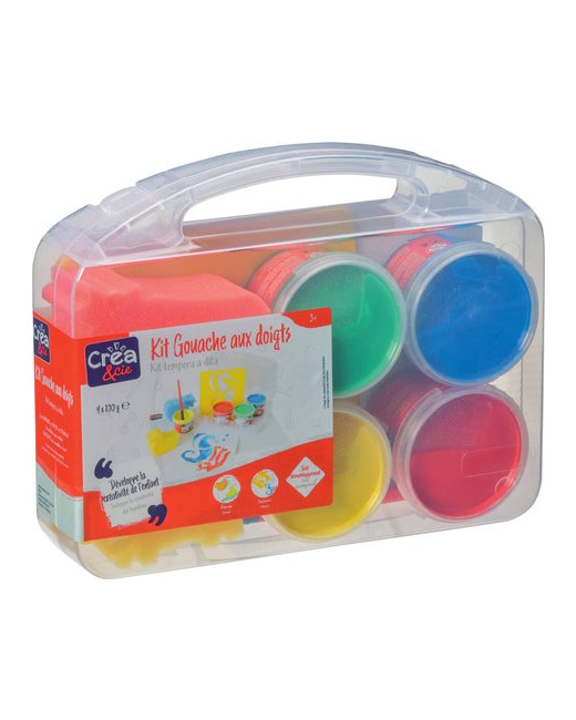 Djeco Gioco Creativo La Famiglia Volpe - Kit Per Dipingere E Costruire 3 Personaggi (3-6 Anni)
