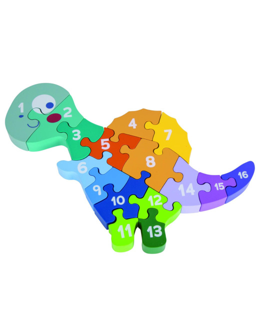 Jouet bois Puzzle dinosaure en bois