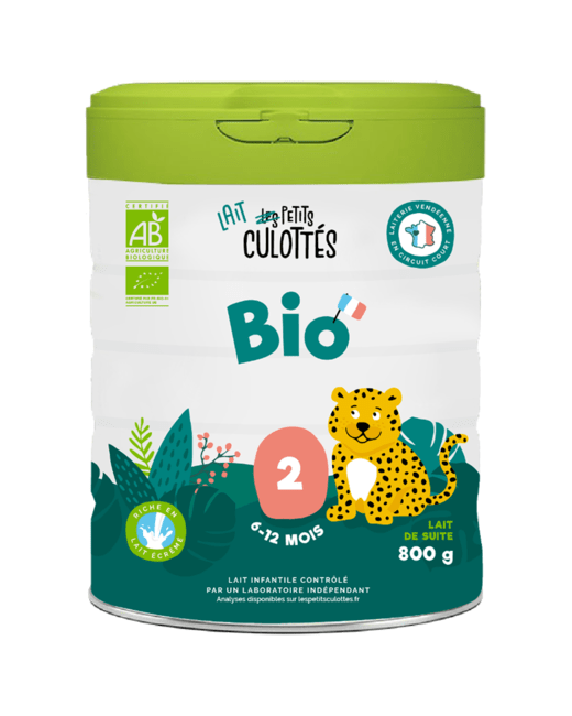 Lait de suite 2ème âge Bio de 6 à 12 mois