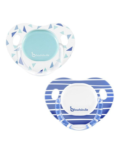 Lot de 2 sucettes silicone 12-36 mois
