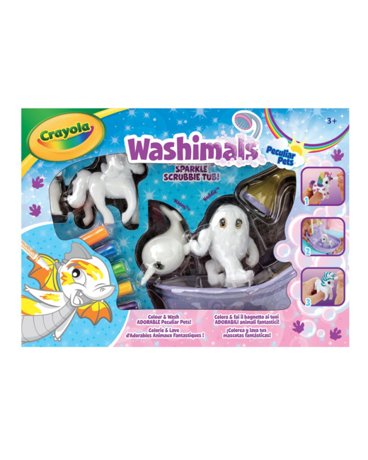 Coffret Washimal Peculiar pets Crayola