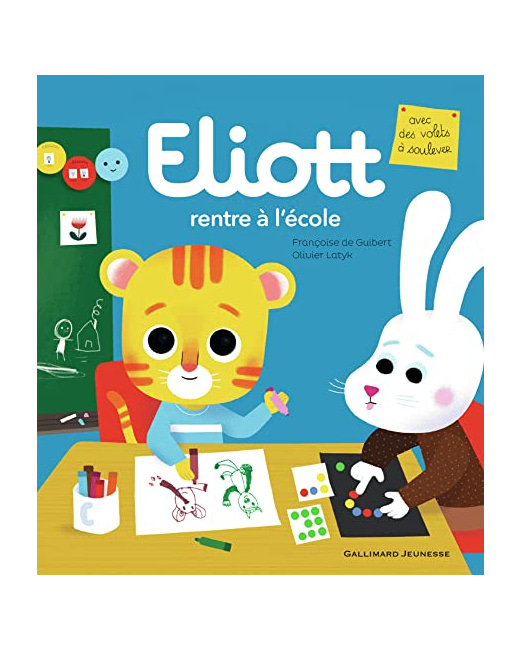 Livre Eliott Rentre A L'Ecole