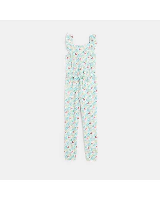 Combinaison-pantalon imprimée fille
