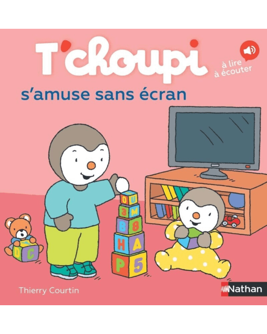 Livre T'choupi s'amuse sans écran