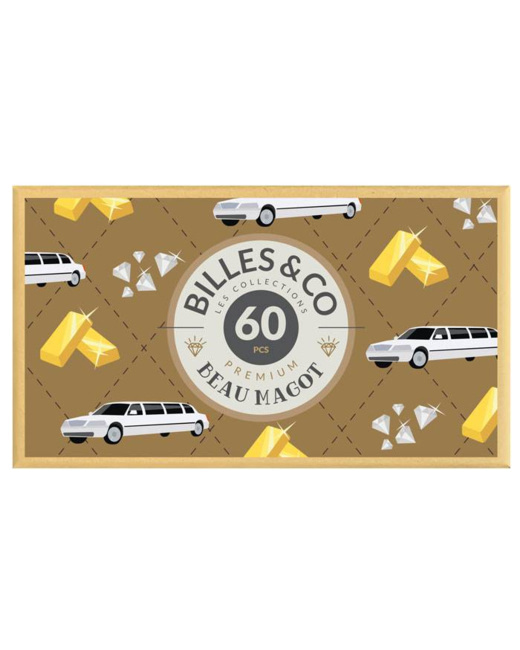 Coffret de 60 billes Beau magot