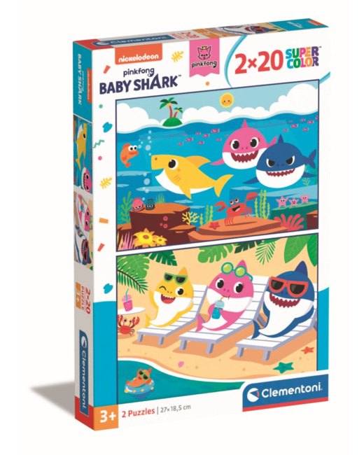 Puzzle Baby Shark - 20 pièces