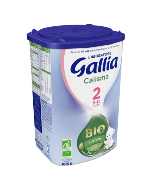 Gallia Calisma Lait 2eme Age BIO 800g