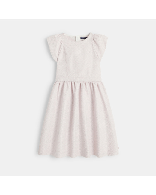 Robe chic à motifs irisés rose fille