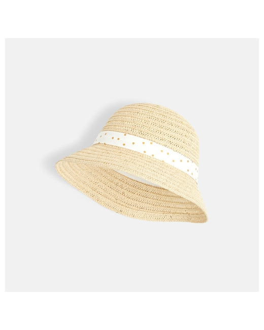 Chapeau cloche fil argenté