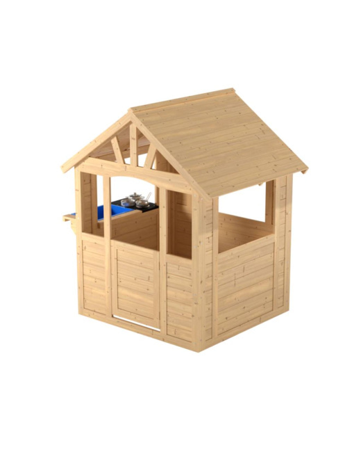 Maisonnette cabane cuisine extérieure