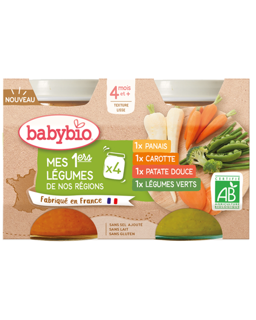 Multipack Petits Pots légumes Bio