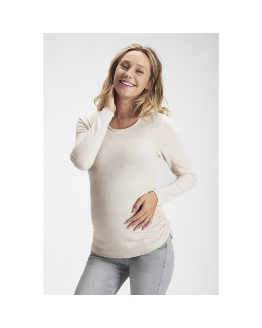 Pull de grossesse uni