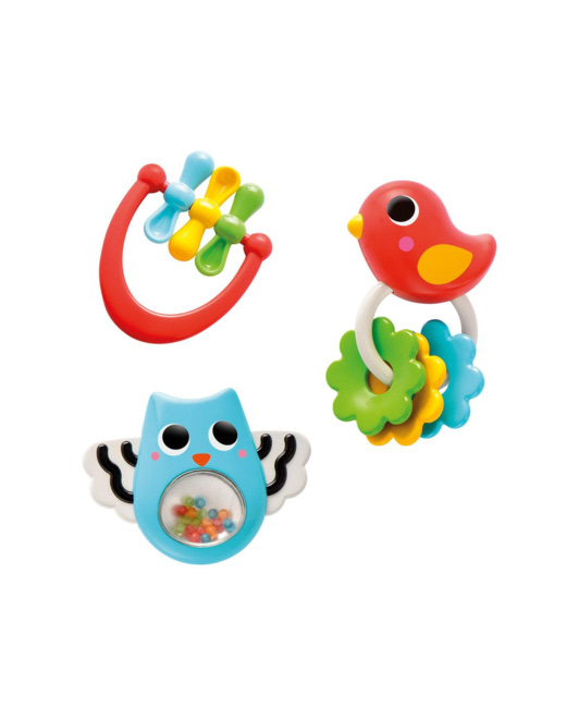Set de 3 hochets