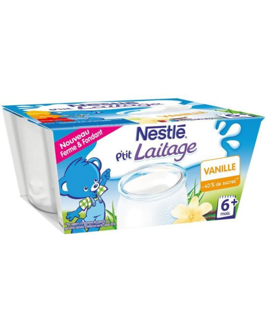 P'tit laitage vanille