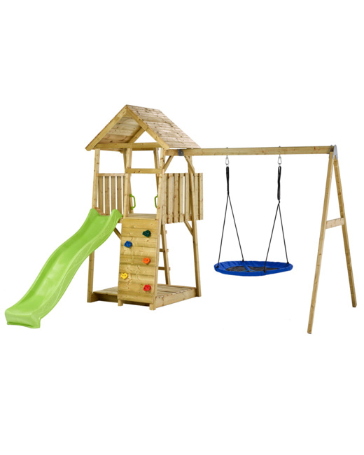 Aire de jeux portique en bois WOODI