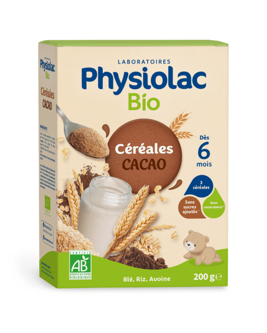 Céréales Bébé Cacao Bio