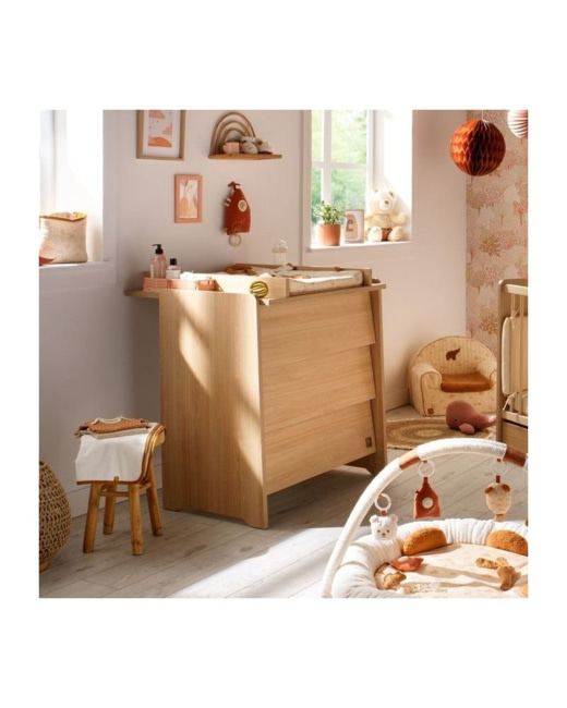 Commode 3 tiroirs Cannelle