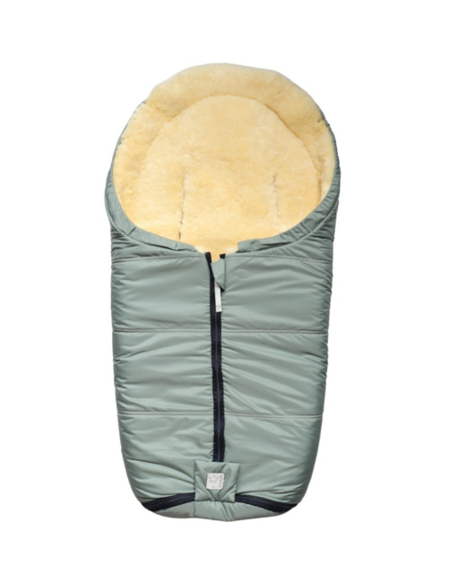 Chancelière pour siège-auto bébé en peau d'agneau Naadja