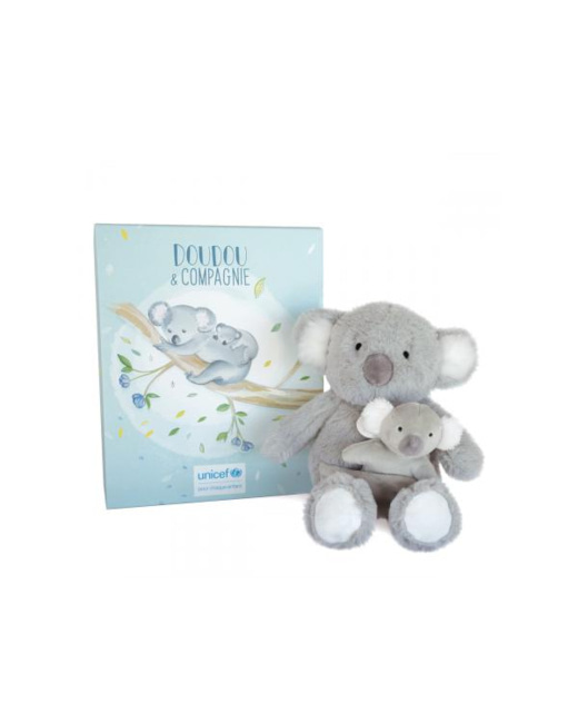 Doudou koala - Unicef bebe & moi - taille 25 cm