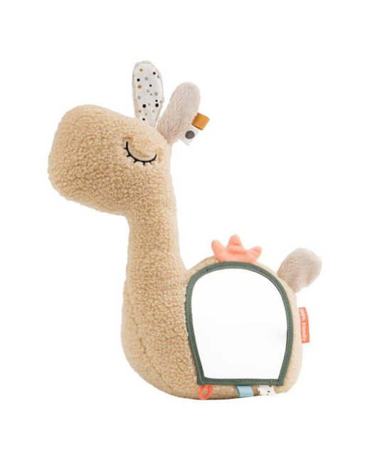 Doudou d'éveil miroir Lalee le lama