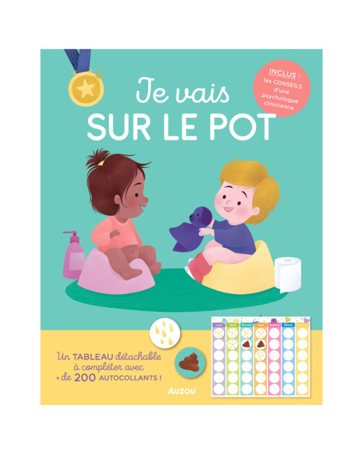 Calendrier Je vais sur le pot
