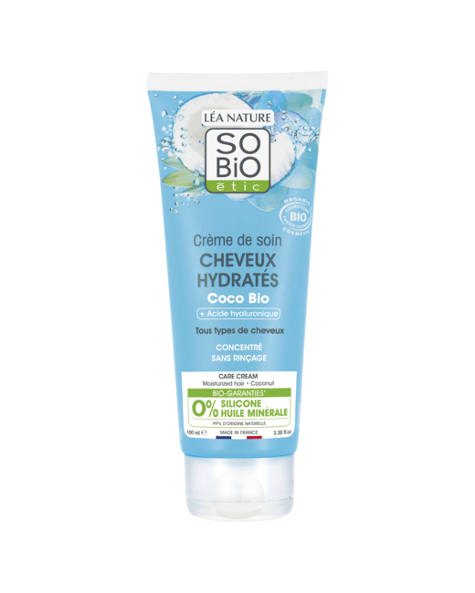 Crème de soins Cheveux Hydratés Coco bio
