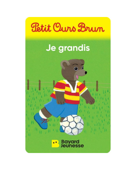 Carte Petit Ours Brun - Je grandis
