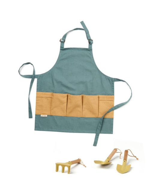 Ensemble tablier et outils Kid's Hub