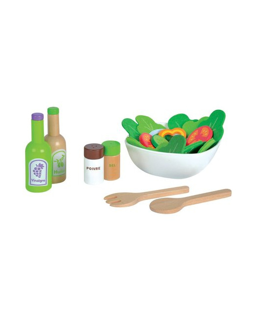 Jeu en bois Mon set salade  