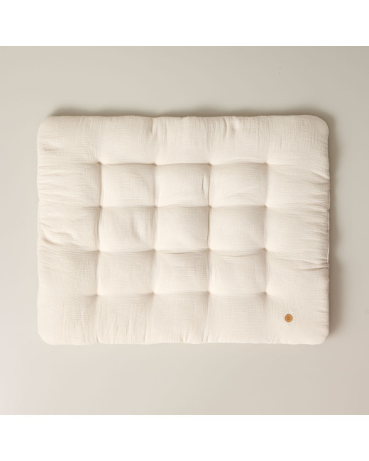 Matelas de jeu gaze de coton Biscuit