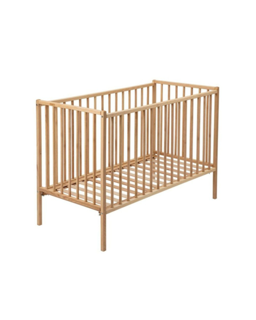 Lit bébé en bois à barreaux Alex