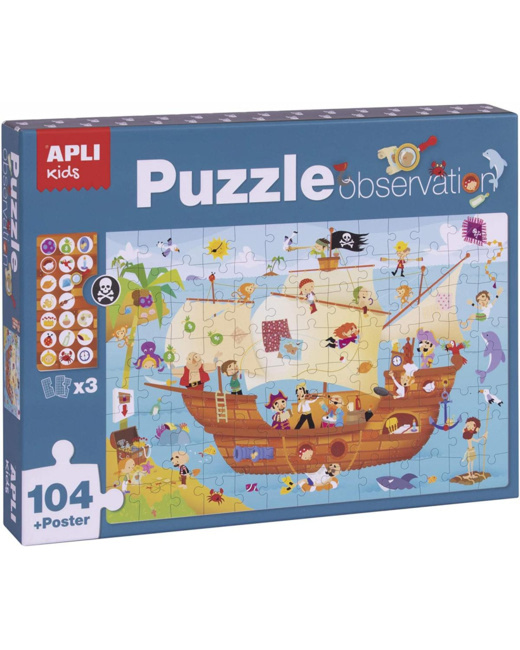 Puzzle observation Pirates