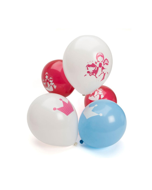 12 ballons Princesses