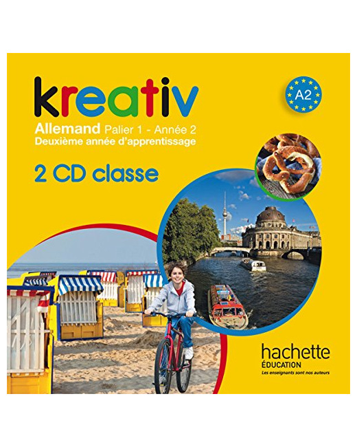 Kreativ année 2 palier 1 - Alemand - CD audio classe - édition 2014