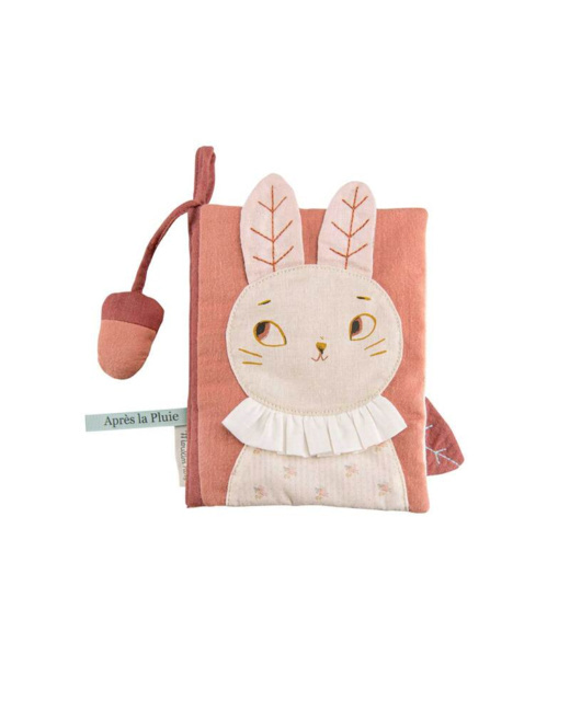 Livre tissu Après la pluie