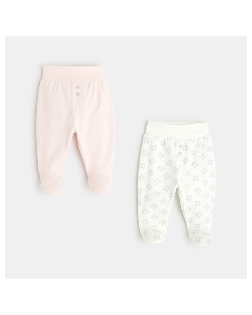 Pantalon à pieds jersey (lot de 2)