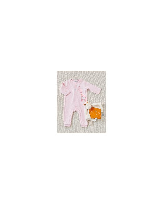 Pyjama sans pied girafe en jersey