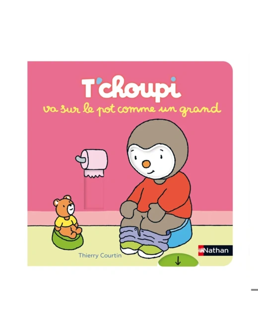 Livre T'choupi va sur le pot comme un grand