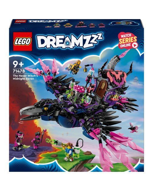 Le corbeau de minuit de la sorcière des cauchemars Dreamzzz