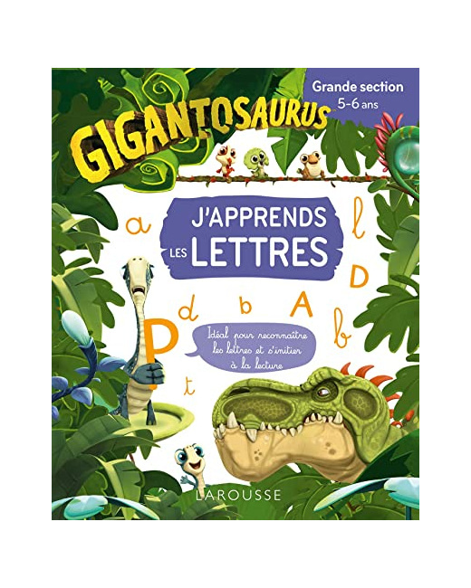 GIGANTOSAURUS J'apprends les lettres - GS