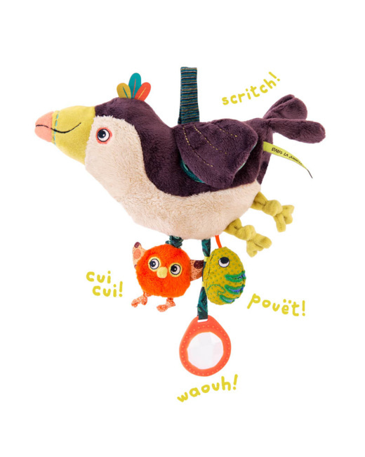 Toucan pakou d'activités à suspendre Dans la jungle