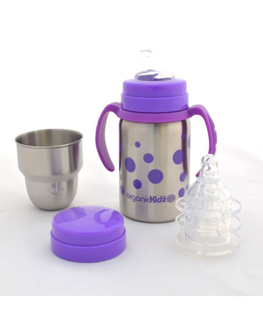 Kit évolutif biberon tasse - goulot large 270 ml