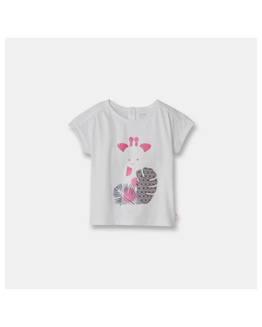 T-shirt à motif rebrodé
