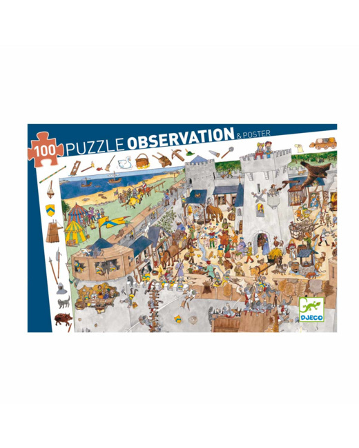 Puzzle Château fort 100 pièces