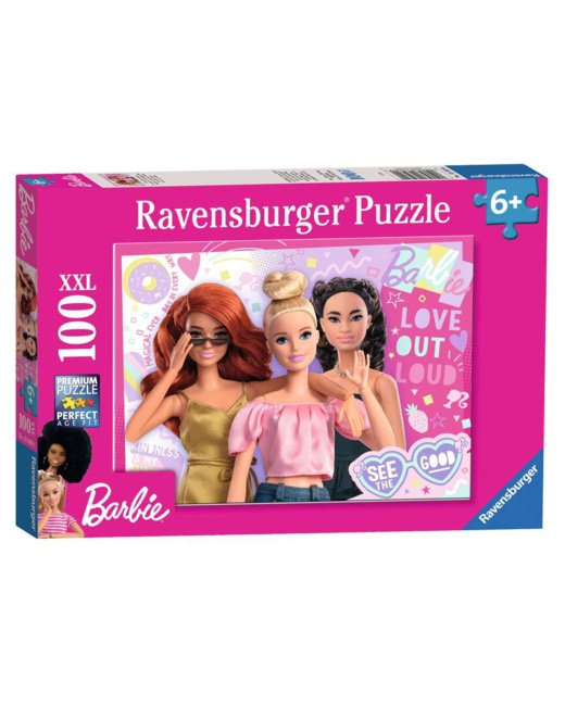 Puzzle Toujours voir le bon côté / Barbie - de 6 ans