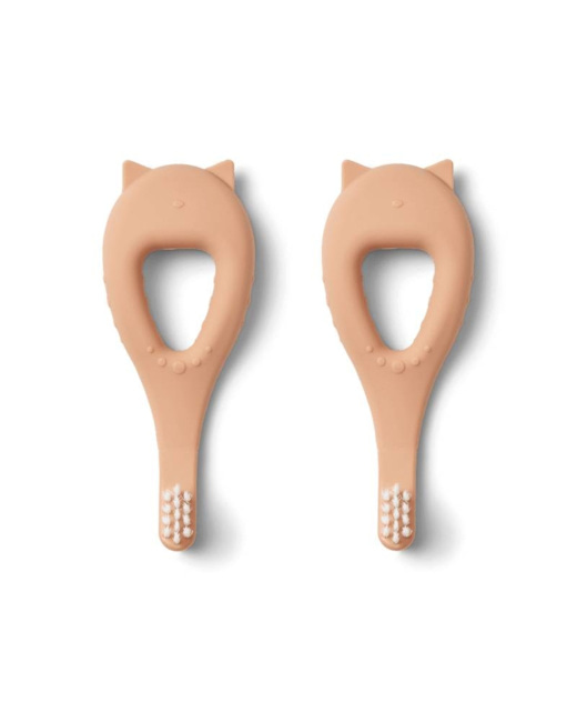 Lot de 2 brosses à dents Janelle Tuscany rose