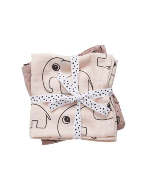 Set de 2 langes Contour, 70 x 70 cm