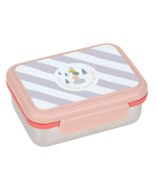 Boîte à goûter en inox Sunny Explorer