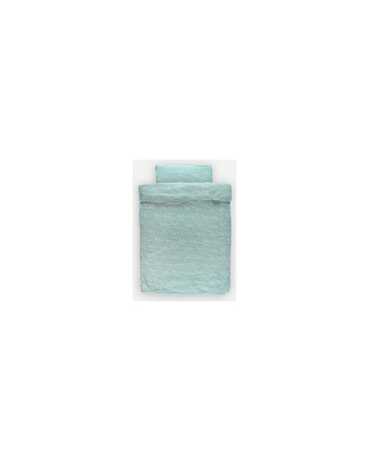 Housse de couette dino en mousseline BIO